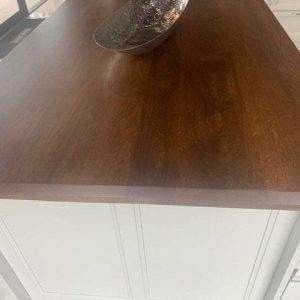 fading cracked counter top